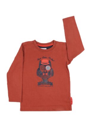 Baksteenrode longsleeve - JBC - 104