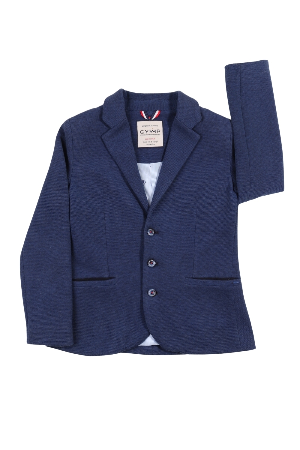 Blauwe blazer - Gymp - 140
