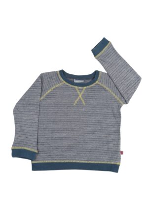 Petrolblauwe sweater - Froy & Dind - 98