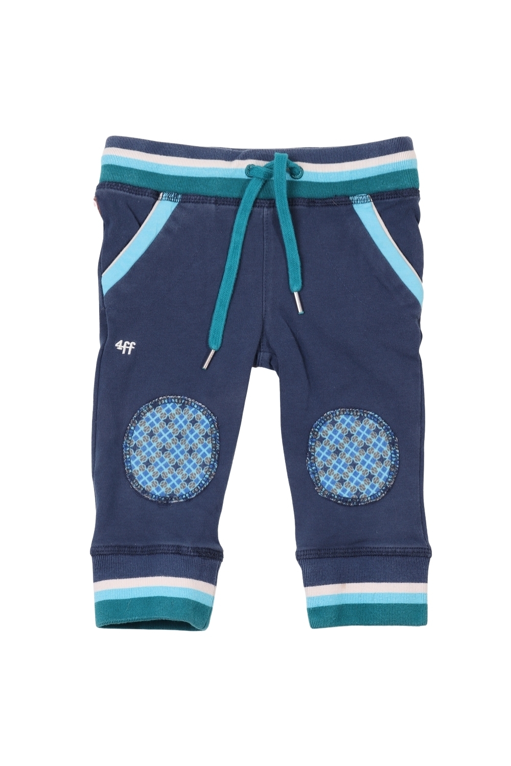 Broekje tinten blauw - 4funkyflavours - 62/68