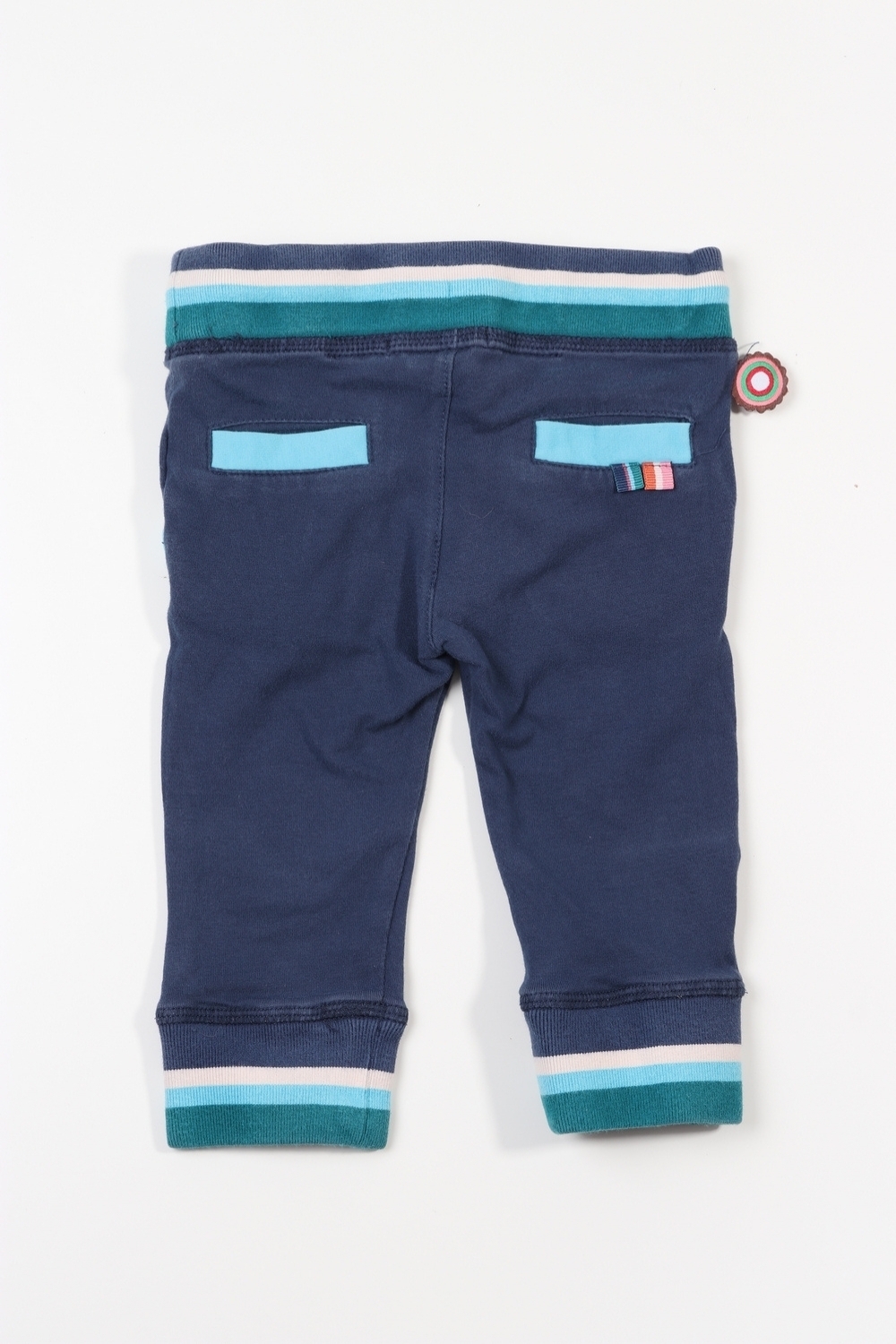 Broekje tinten blauw - 4funkyflavours - 62/68