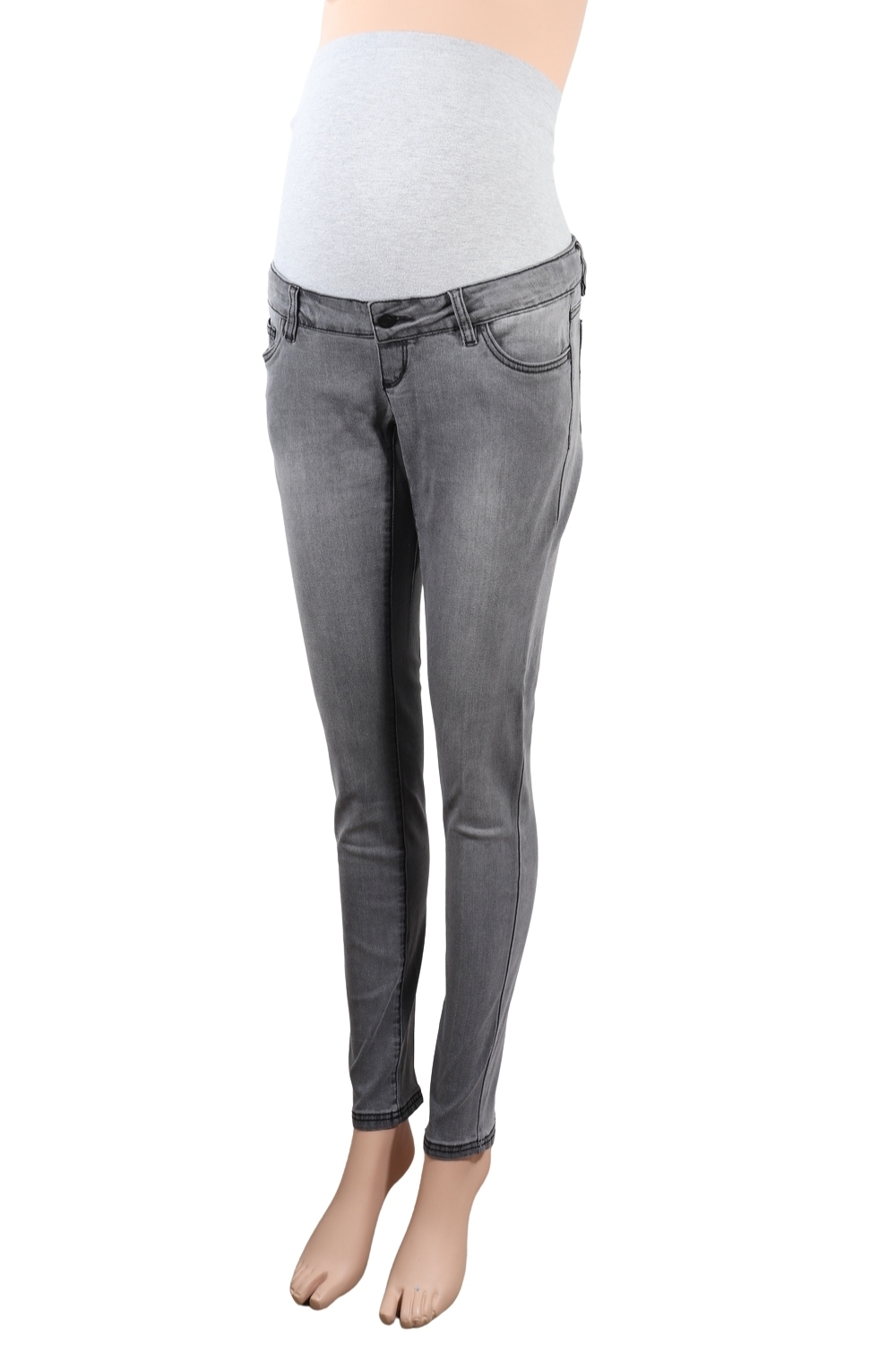 Grijze jeans - Mamalicious - M