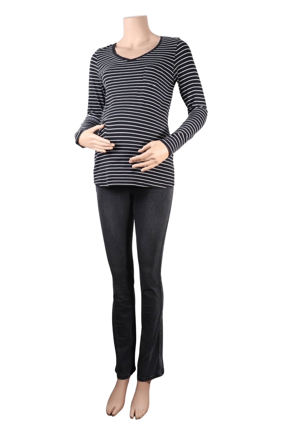 Gestreepte longsleeve - JBC - S