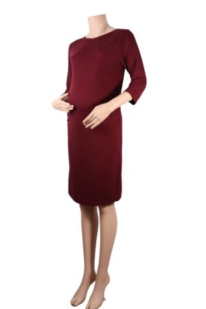 Bordeaux kleedje - Séraphine - XL