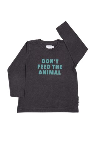 Donkergrijze longsleeve - Filou & Friends - 104