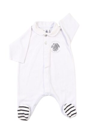 Lichtblauw pyjamaatje - Petit Bateau - 56