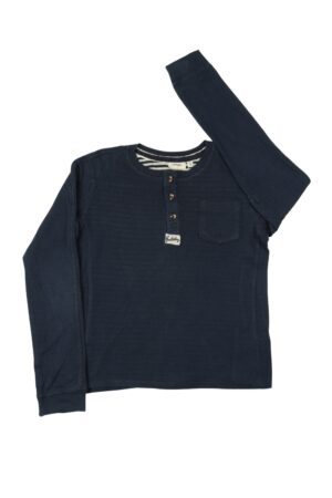 Donkerblauwe longsleeve - Name it - 134