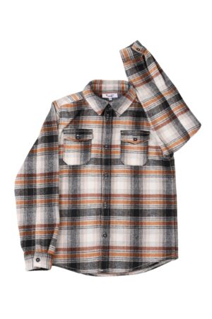 Geruit hemdvest - JBC - 140