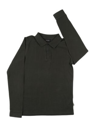 Kaki longsleevepolo - Scotch & Soda - 146