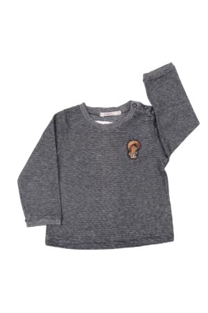 Zwart-grijze longsleeve - Hilde & Co - 86
