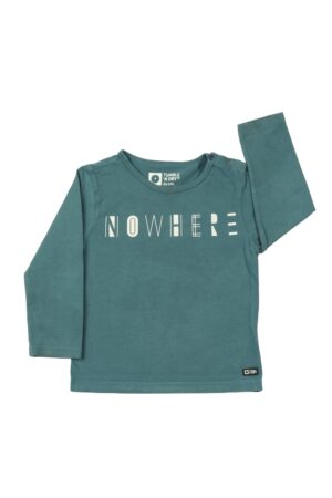 Petrolgroene longsleeve - Tumble 'n Dry - 86