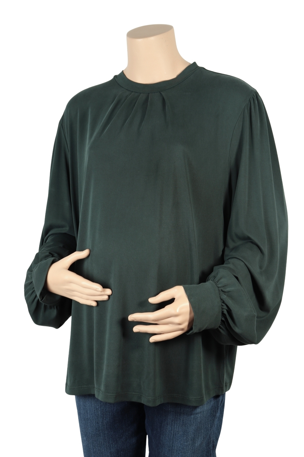 Donkergroene bloes - Only Maternity - XXL