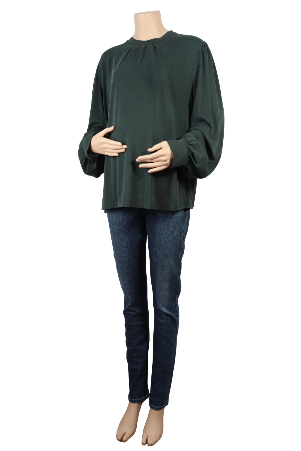 Donkergroene bloes - Only Maternity - XXL
