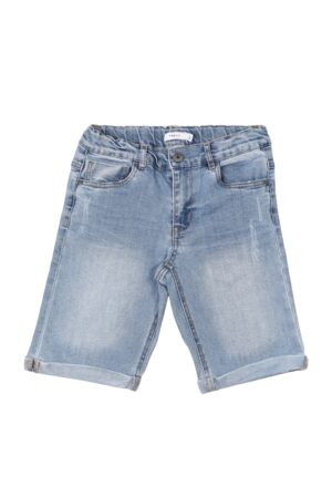 Blauwe jeansshort - Name it - 146