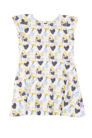 Kleedje oker bloemen - Ba*ba - 116