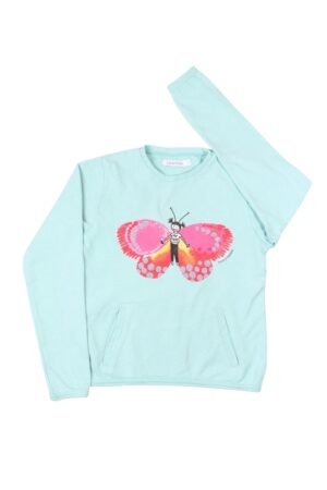 Sweater vlindermeisje - Filou & Friends - 140
