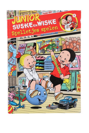 Strip Junior Suske en Wiske. Spelletjes spelen.