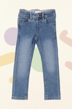 Blauwe jeans - Name it - 104