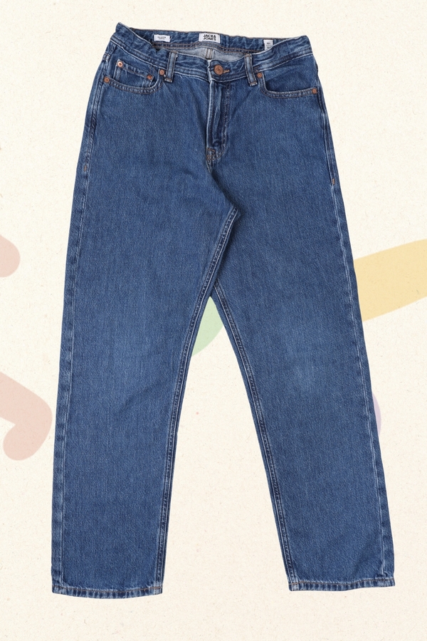 Blauwe jeansbroek - Jack & Jones - 164