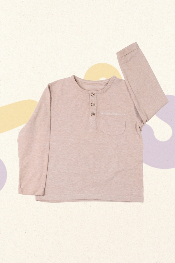 Lichtbruine longsleeve - JBC - 92