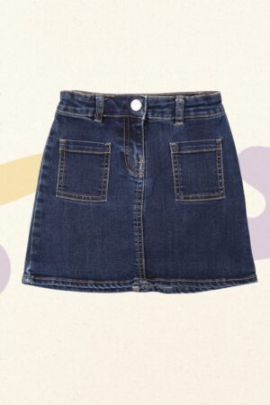 Donkerblauwe jeansrok - JBC - 104