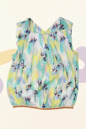 Groen-gele top - Hilde & Co - 128