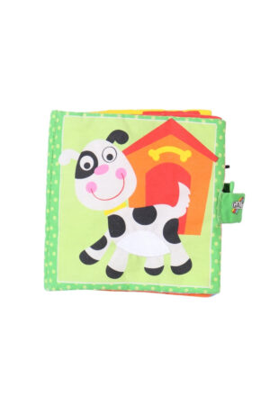 Stoffen knisperboekje dieren - Galt