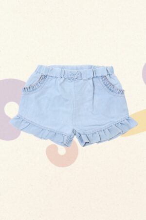 Shortje jeanslook - Feetje - 86