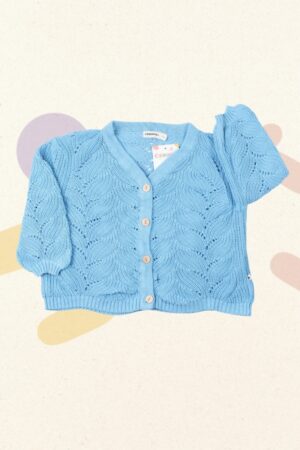 Blauwe gilet - Ammehoela - 98