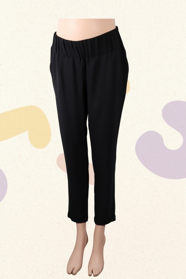Zwarte broek - Attesa - L