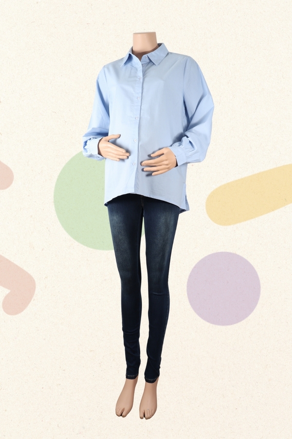 Blauwe bloes - Mamalicious - L