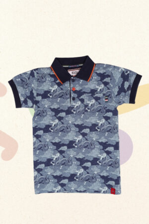 Polo draken - 4funkyflavours - 134/140