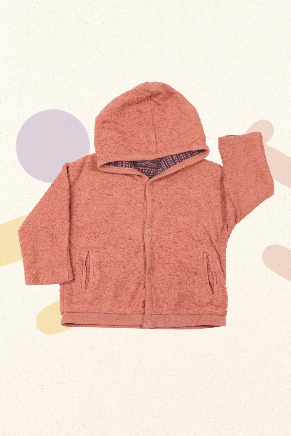 Omkeerbaar hoodievestje - Hilde & Co - 62