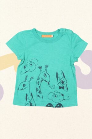 Groen t-shirt - Fred & Ginger - 92