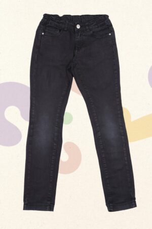 Donkergrijze jeans - CKS - 128