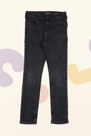 Donkergrijze jeans - Scotch & Soda - 128