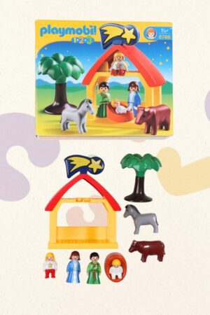 Kerststal - Playmobil123