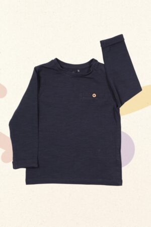 Donkerblauwe longsleeve - JBC - 92