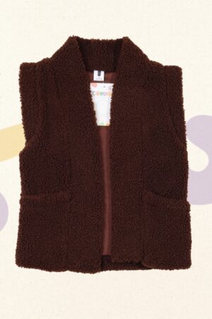 Bruine teddygilet - B.Nosy - 116