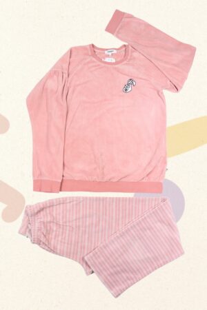 Pyjama velours konijn - Woody - 164