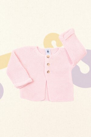 Roze giletje - Petit Bateau - 68