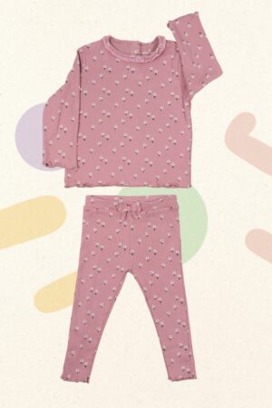 Paarsroze pyjamaatje - JBC - 86