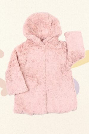 Fluffy manteltje - Gymp - 92