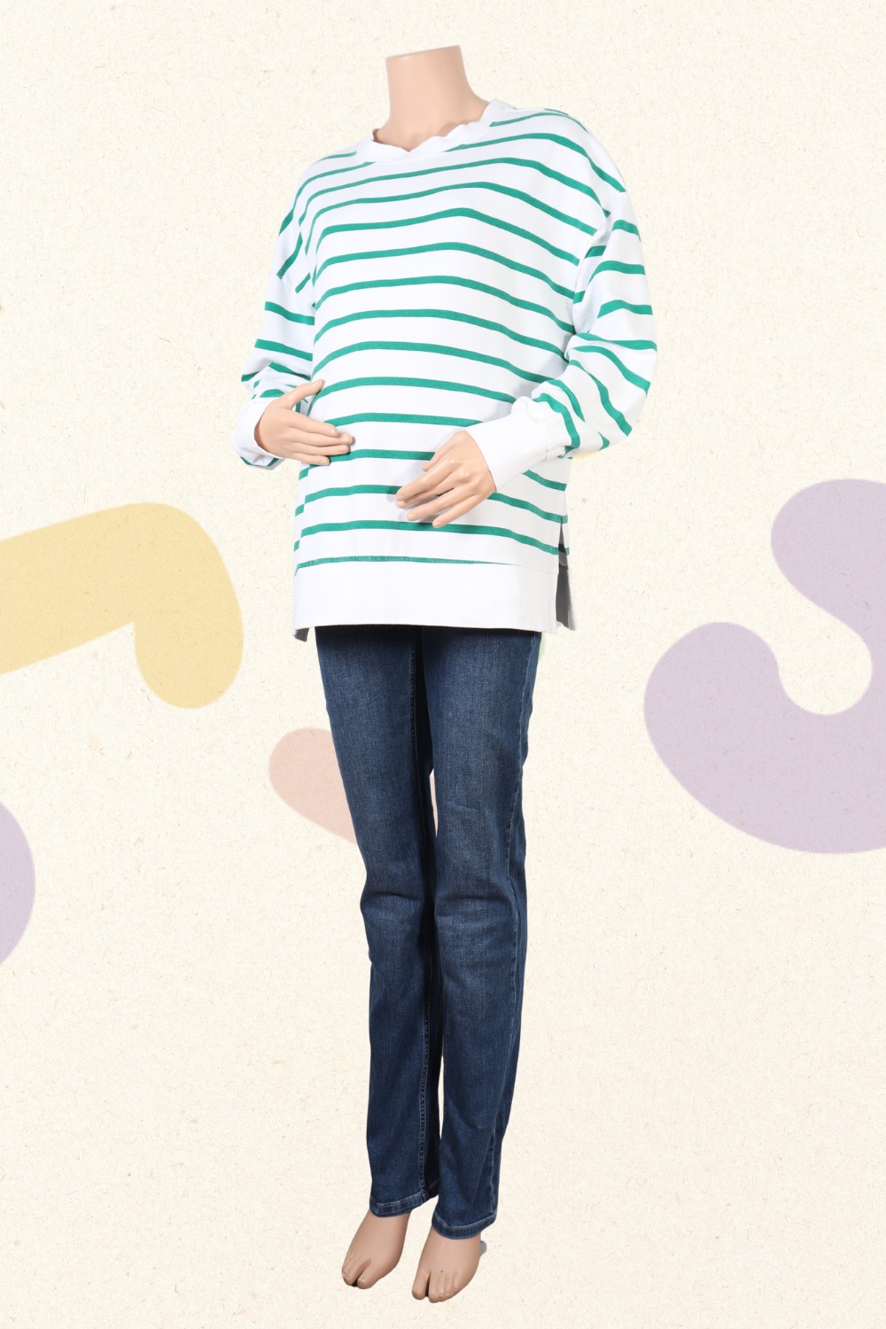 Gestreepte sweater - Noppies - M