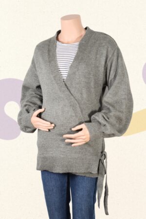 Grijsgroene gilet - Noppies - M