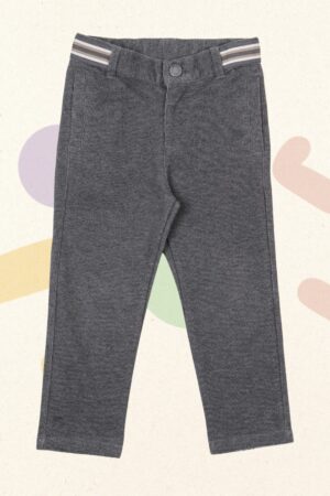 Donkergrijze broek - IKKS - 104