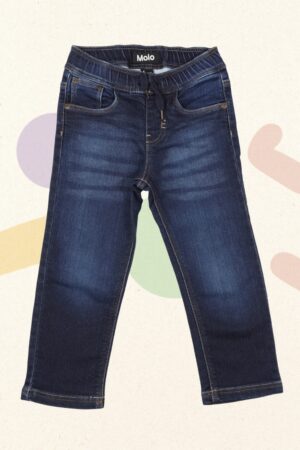 Donkerblauwe jeans - Molo - 104