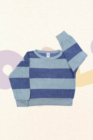 Gestreepte sweater - Petit Bateau - 110
