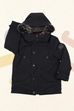 Zwarte winterjas - Hugo Boss - 116