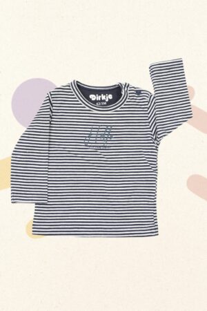 Gestreepte longsleeve - Dirkje - 62